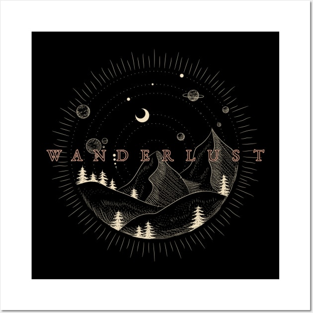 Wanderlust Wall Art by shapeUP